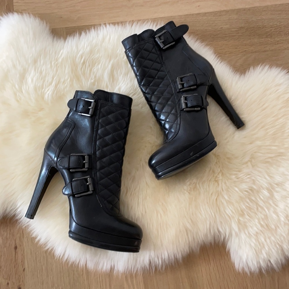 Nine West Aimee Song Aspida Quilted Leather Boots